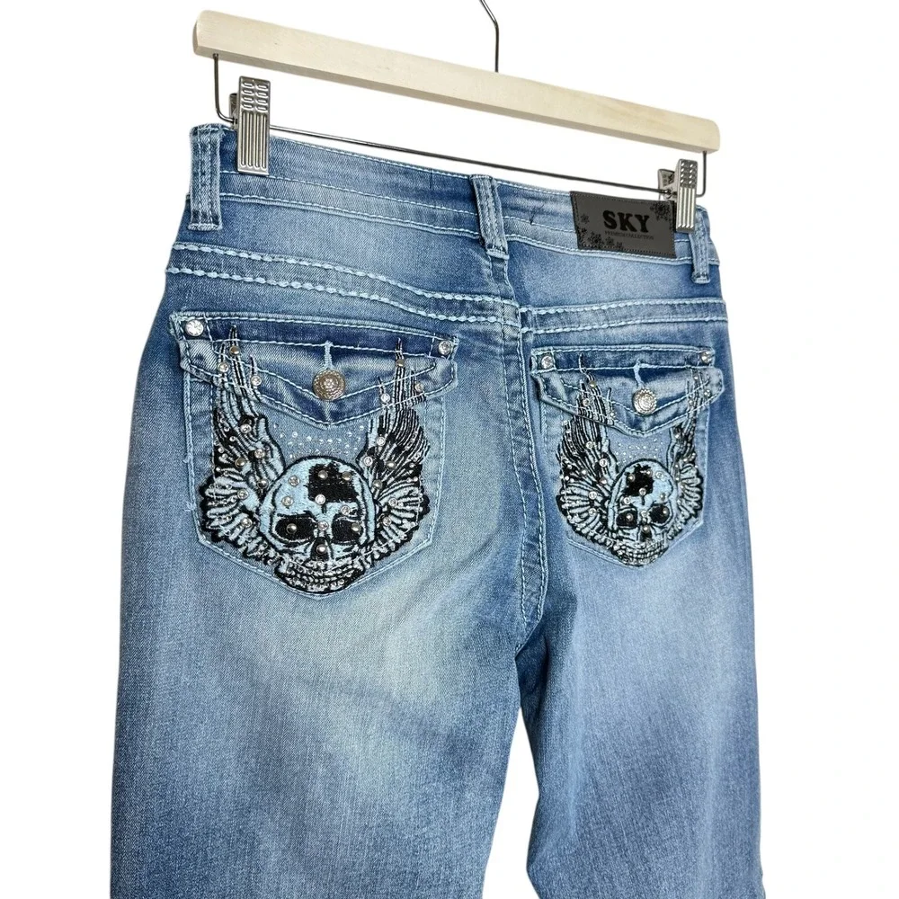 Sky bootcut high